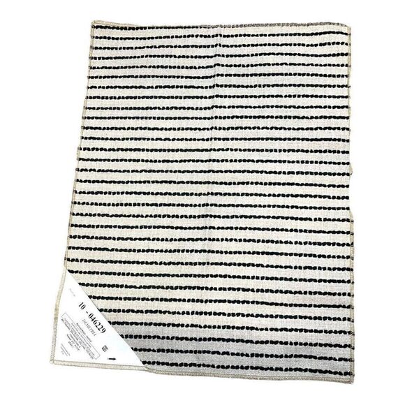 Linen Blend Stripe Fabric Samples Lot craft Kaufman Polyester Blue & White - Picture 7 of 16